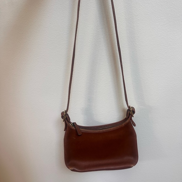 Brown Leather Shoulder Bag - Picture 6 of 12